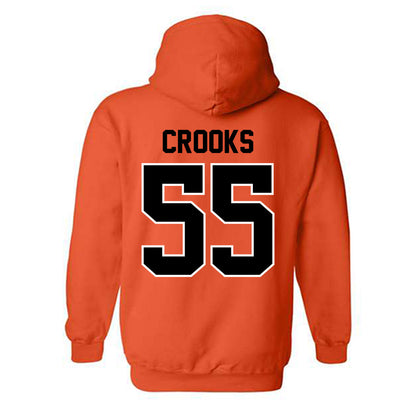 Oklahoma State - NCAA Women's Basketball : Audi Crooks - Classic Shersey Hooded Sweatshirt-1