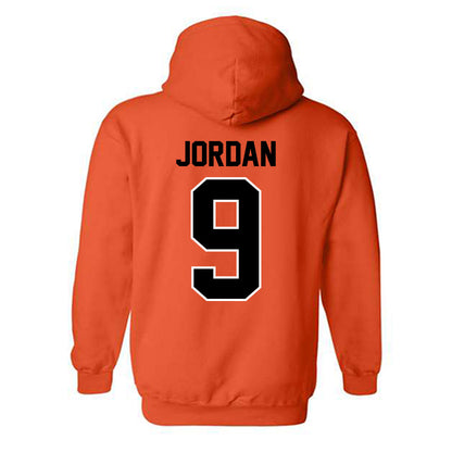 Oklahoma State - NCAA Football : Grant Jordan - Classic Shersey Hooded Sweatshirt-1