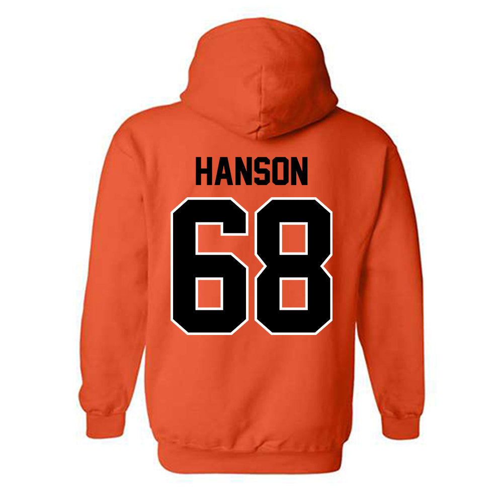 Oklahoma State - NCAA Football : Joseph Hanson - Classic Shersey Hooded Sweatshirt-1