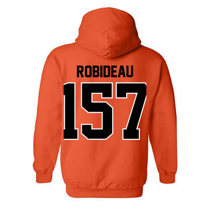 Oklahoma State - NCAA Wrestling : Landon Robideau - Classic Shersey Hooded Sweatshirt-1