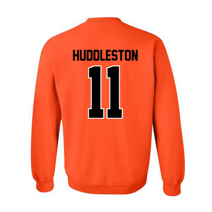 Oklahoma State - NCAA Football : Keviyan Huddleston - Classic Shersey Crewneck Sweatshirt-1