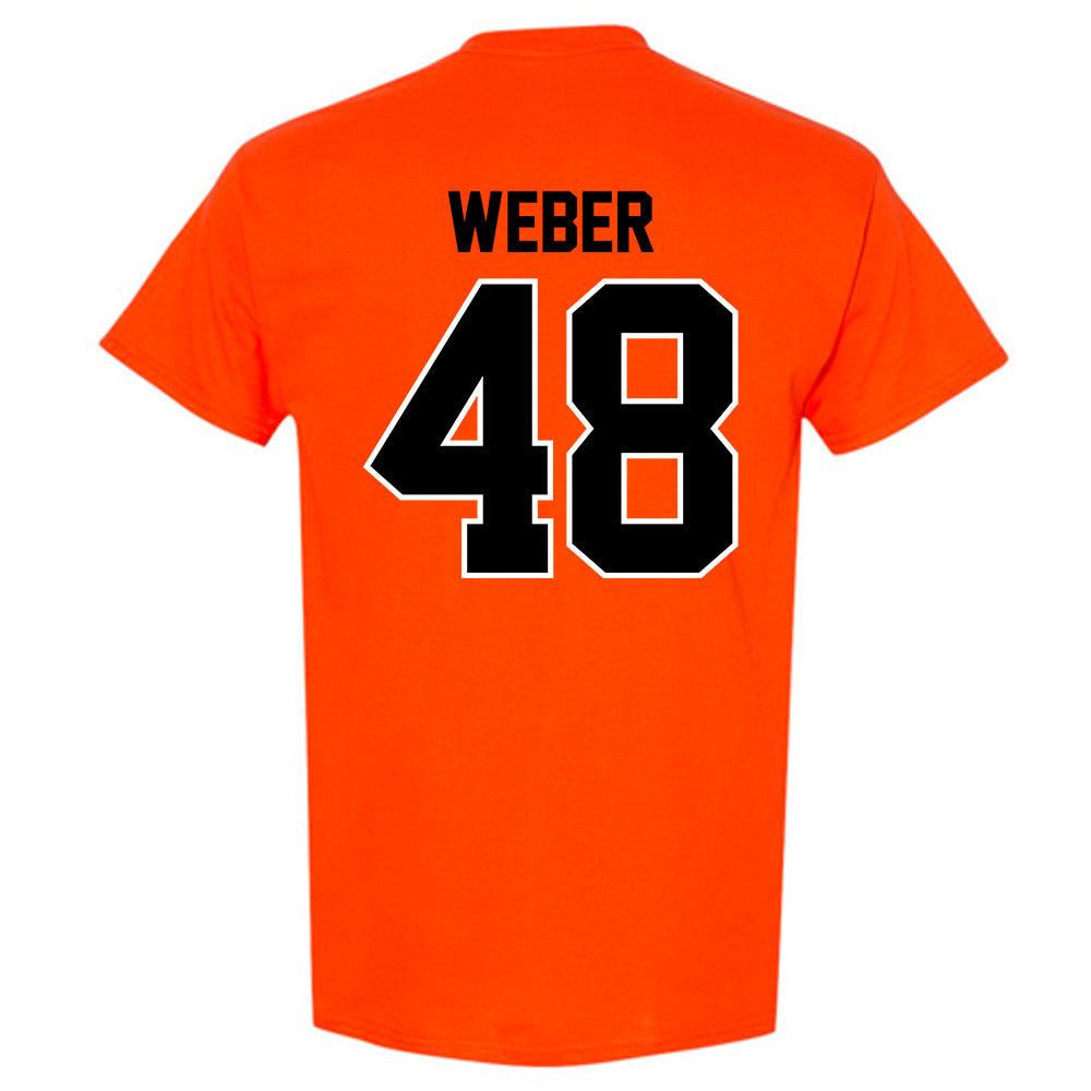 Oklahoma State - NCAA Baseball : Aaron Weber - Classic Shersey T-Shirt-1