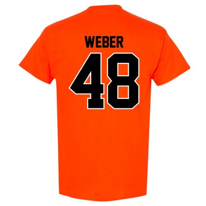 Oklahoma State - NCAA Baseball : Aaron Weber - Classic Shersey T-Shirt-1
