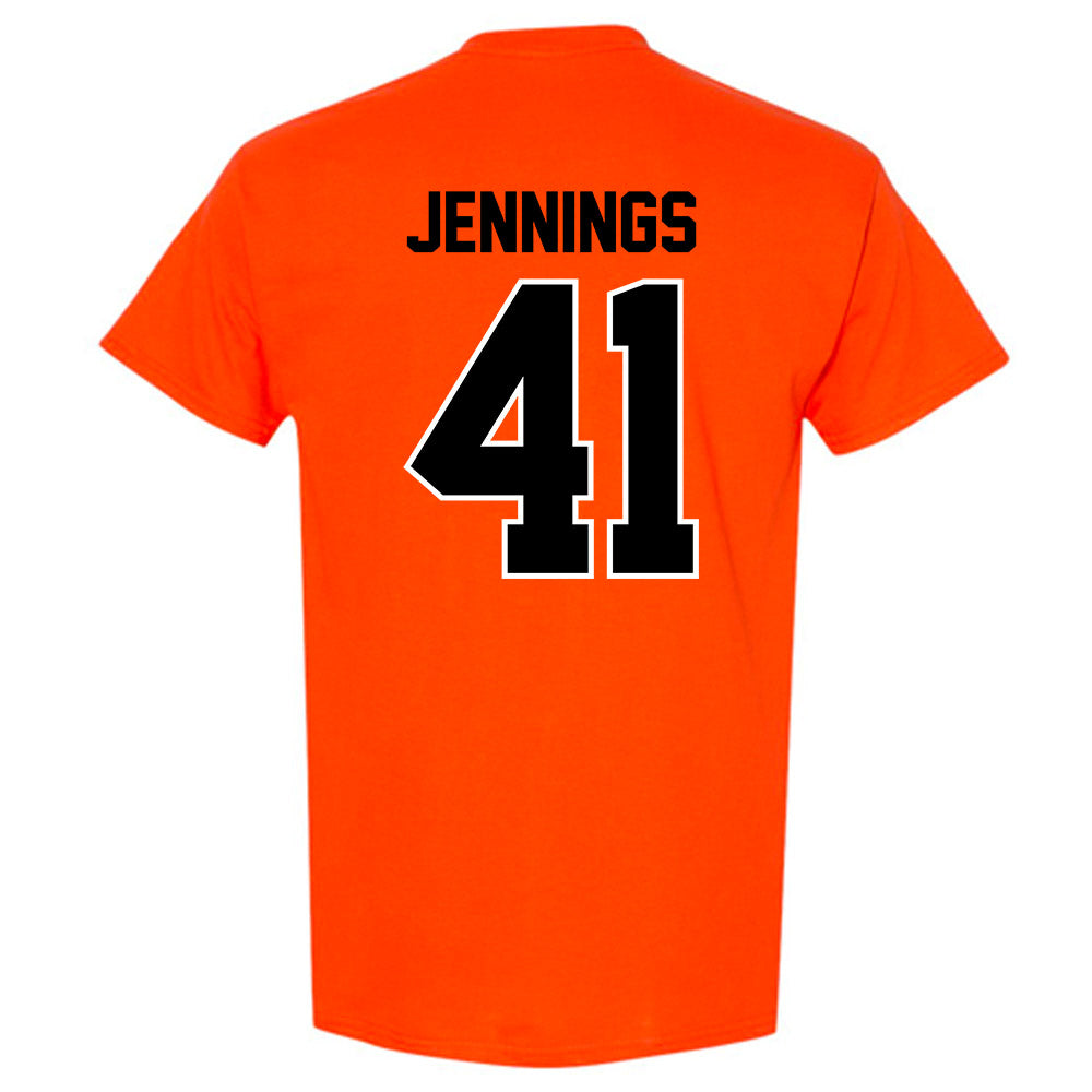 Oklahoma State - NCAA Baseball : Parker Jennings - Classic Shersey T-Shirt-1