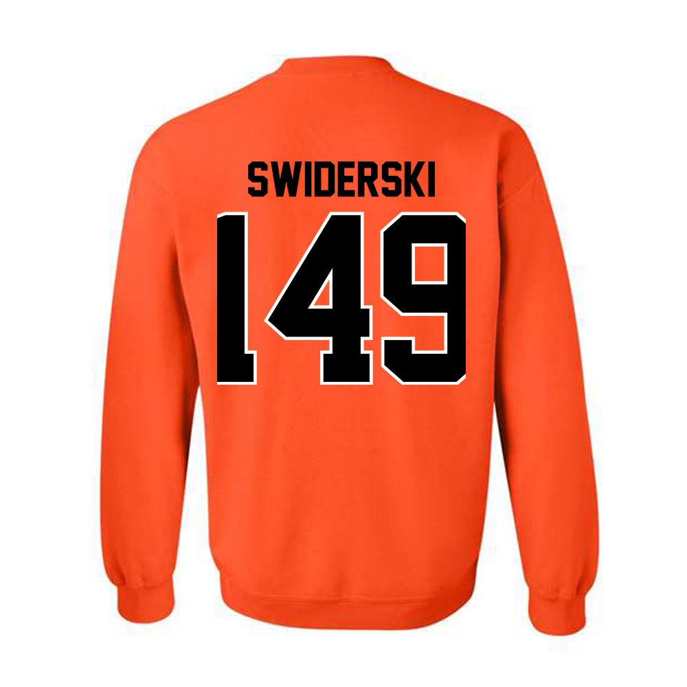 Oklahoma State - NCAA Wrestling : Casey Swiderski - Classic Shersey Crewneck Sweatshirt-1