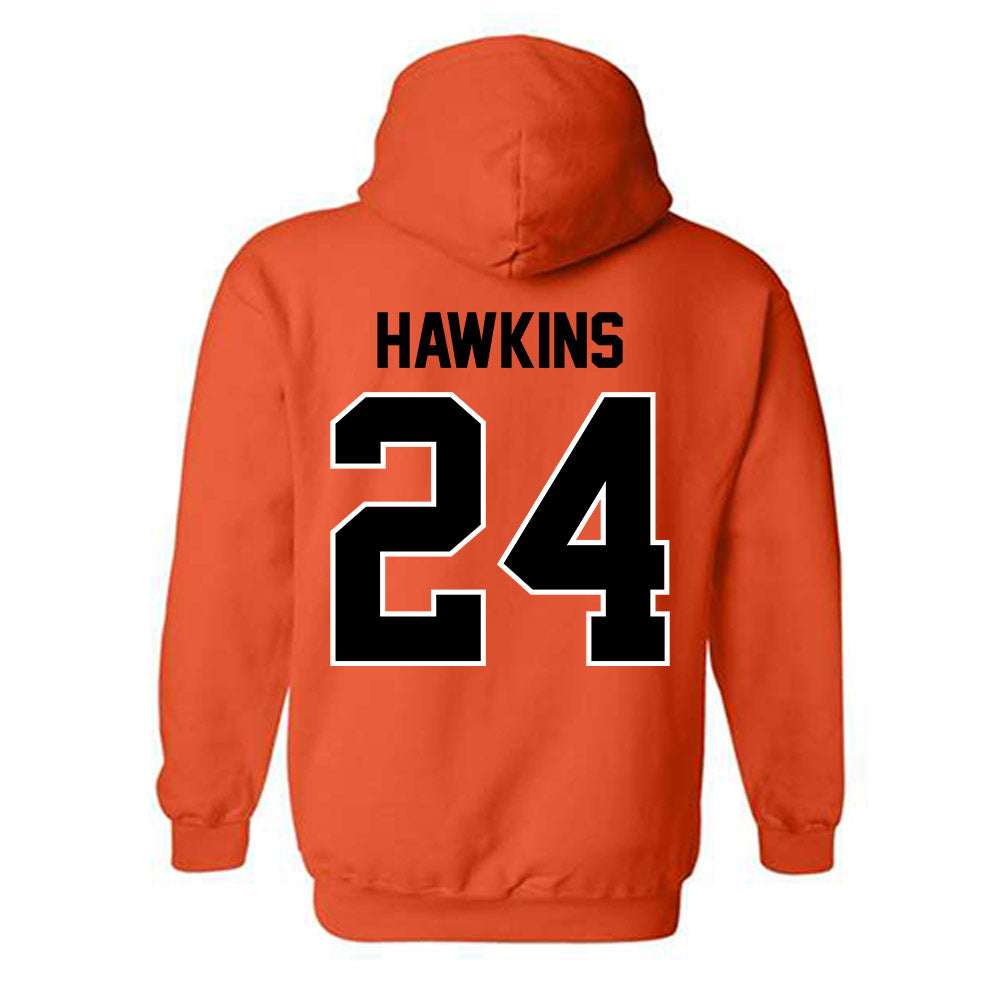 Oklahoma State - NCAA Football : Caleb Hawkins - Classic Shersey Hooded Sweatshirt-1