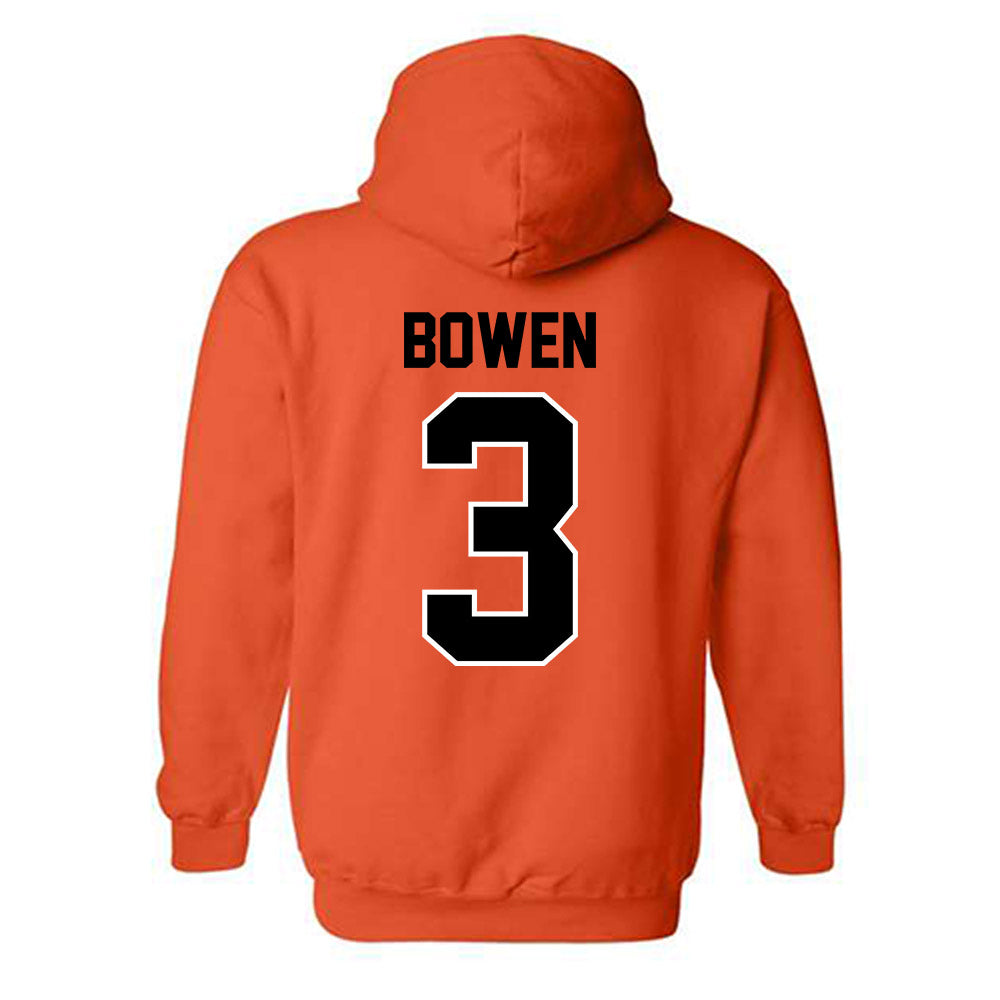 Oklahoma State - NCAA Baseball : Terrance Bowen - Classic Shersey Hooded Sweatshirt-1