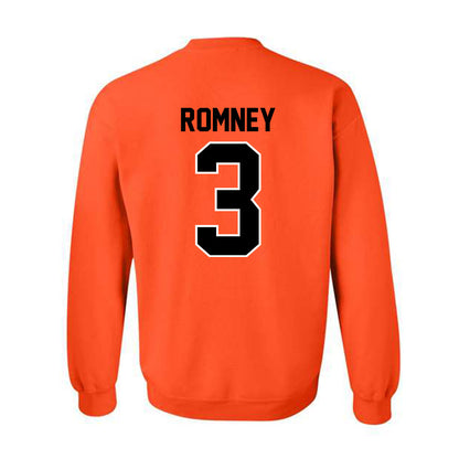 Oklahoma State - NCAA Football : Tate Romney - Classic Shersey Crewneck Sweatshirt-1