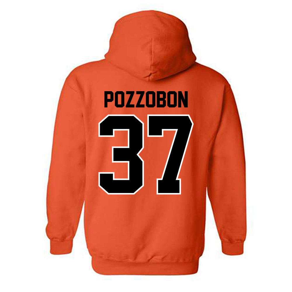 Oklahoma State - NCAA Football : Lachie Pozzobon - Classic Shersey Hooded Sweatshirt-1