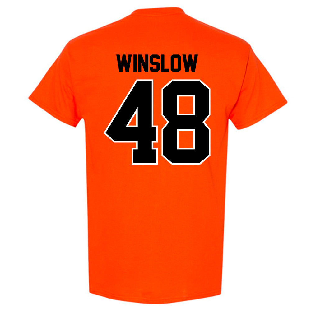 Oklahoma State - NCAA Baseball : Drew Winslow - Classic Shersey T-Shirt-1