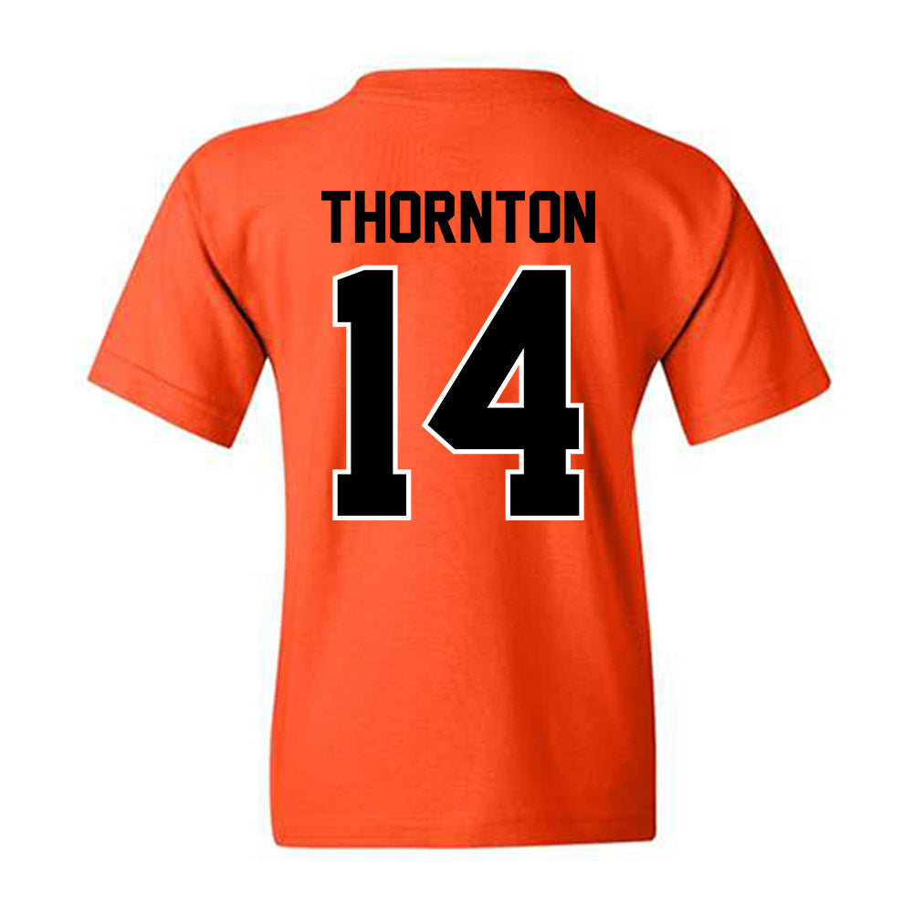 Oklahoma State - NCAA Football : Jabarie Thornton - Classic Shersey Youth T-Shirt-1