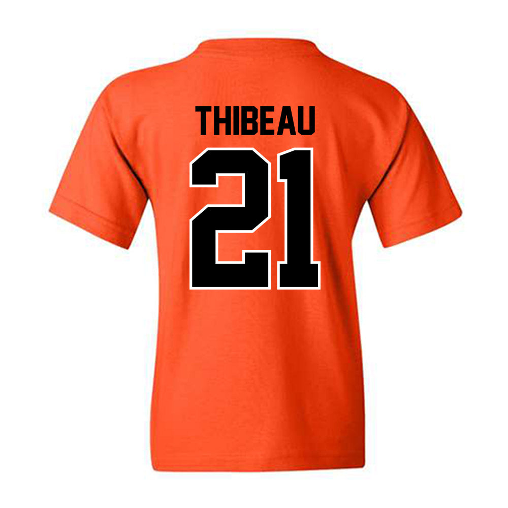 Oklahoma State - NCAA Women's Soccer : Taryn Thibeau - Classic Shersey Youth T-Shirt-1