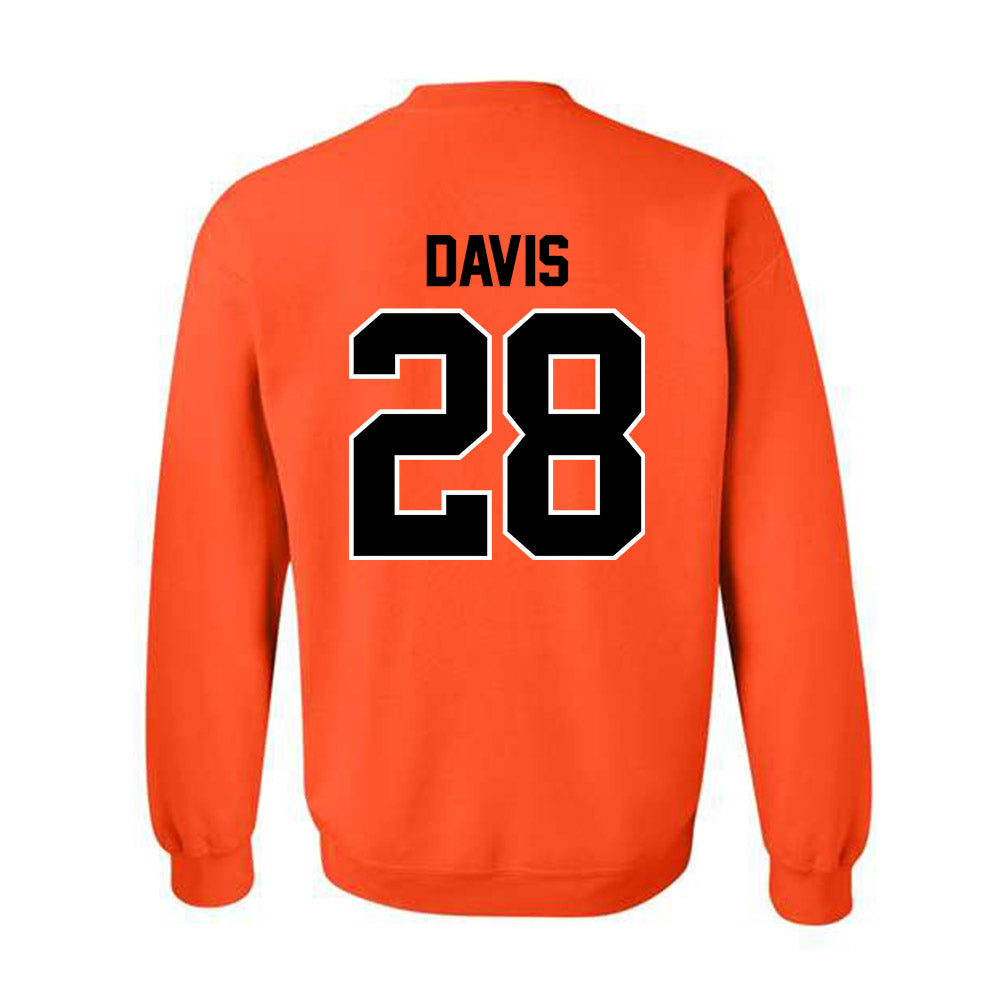 Oklahoma State - NCAA Football : Marrel Davis - Classic Shersey Crewneck Sweatshirt-1