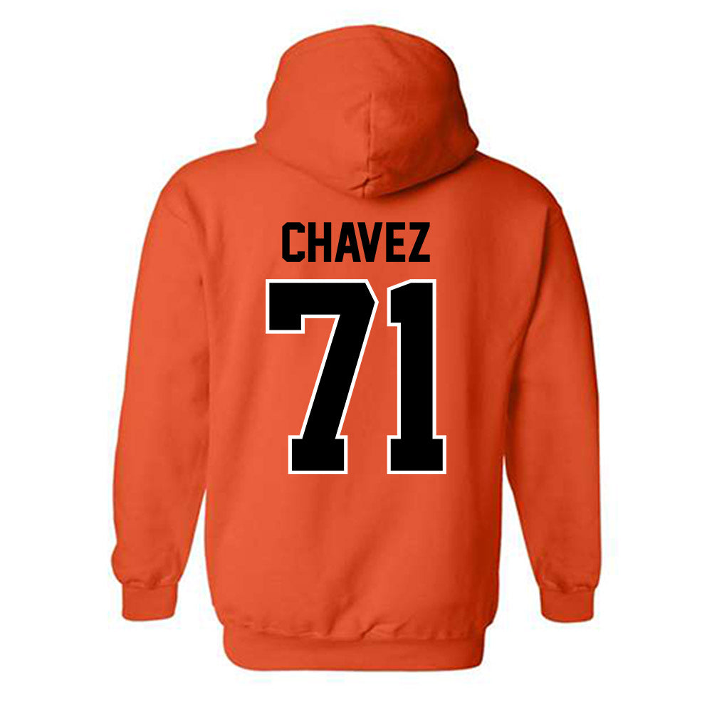 Oklahoma State - NCAA Football : Miguel Chavez - Classic Shersey Hooded Sweatshirt-1