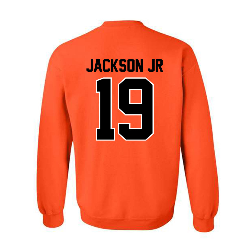 Oklahoma State - NCAA Football : DJ Jackson Jr - Classic Shersey Crewneck Sweatshirt-1