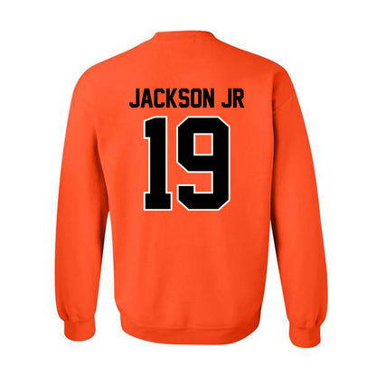 Oklahoma State - NCAA Football : DJ Jackson Jr - Classic Shersey Crewneck Sweatshirt-1