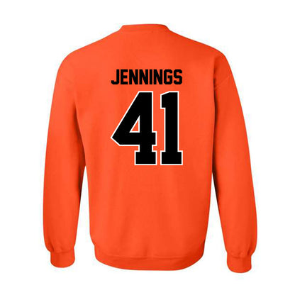 Oklahoma State - NCAA Baseball : Parker Jennings - Classic Shersey Crewneck Sweatshirt-1