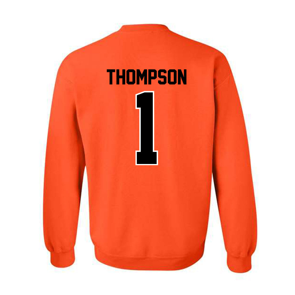 Oklahoma State - NCAA Baseball : Brock Thompson - Classic Shersey Crewneck Sweatshirt-1