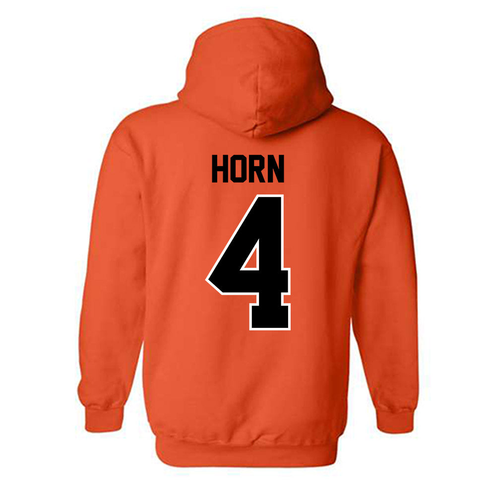 Oklahoma State - NCAA Football : Maurion Horn - Classic Shersey Hooded Sweatshirt-1