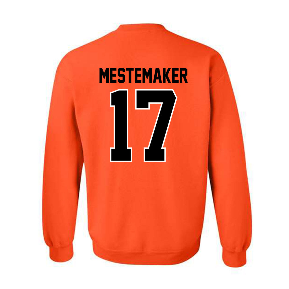 Oklahoma State - NCAA Football : Drew Mestemaker - Classic Shersey Crewneck Sweatshirt-1