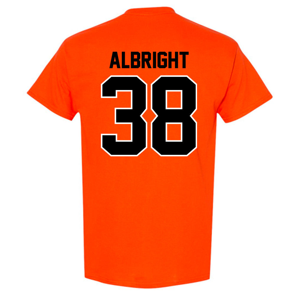 Oklahoma State - NCAA Baseball : Gaige Albright - Classic Shersey T-Shirt-1