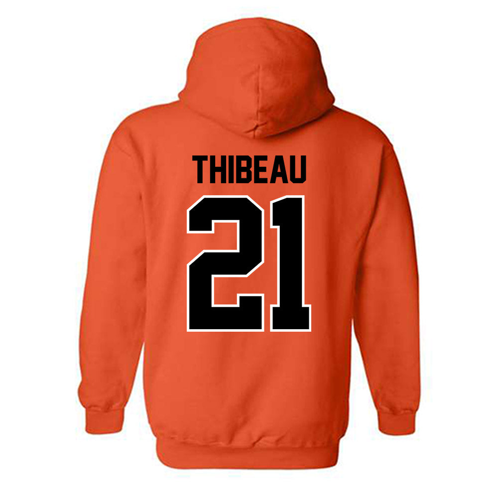 Oklahoma State - NCAA Women's Soccer : Taryn Thibeau - Classic Shersey Hooded Sweatshirt-1