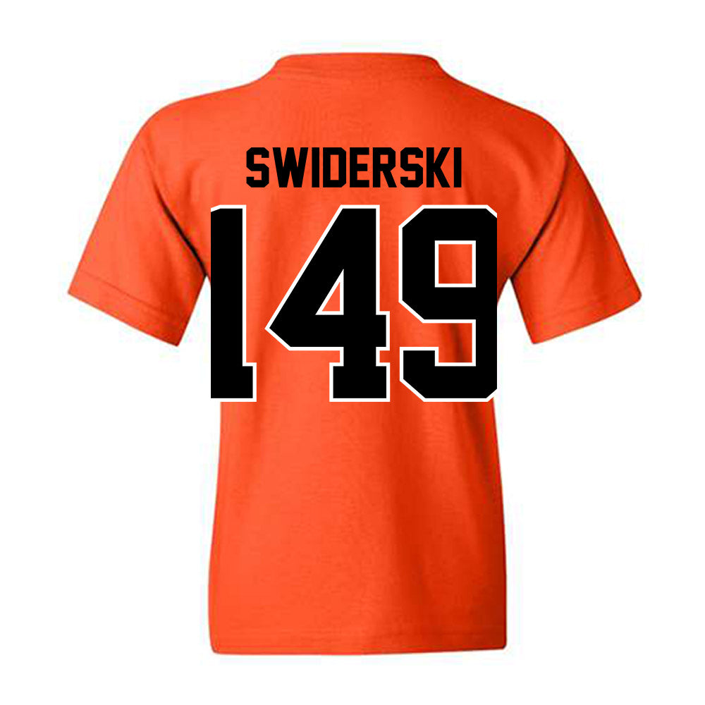 Oklahoma State - NCAA Wrestling : Casey Swiderski - Classic Shersey Youth T-Shirt-1
