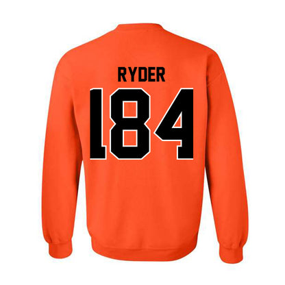Oklahoma State - NCAA Wrestling : Zack Ryder - Classic Shersey Crewneck Sweatshirt-1