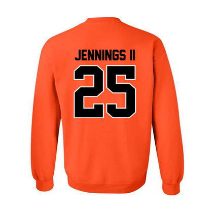 Oklahoma State - NCAA Men's Basketball : Robert Jennings II - Classic Shersey Crewneck Sweatshirt-1