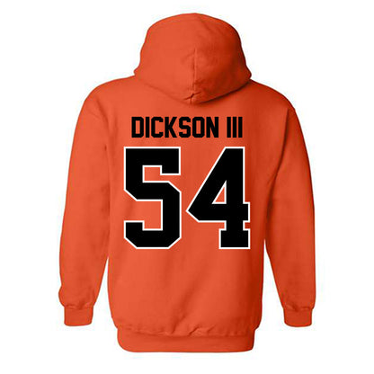 Oklahoma State - NCAA Football : Johnny Dickson III - Classic Shersey Hooded Sweatshirt-1