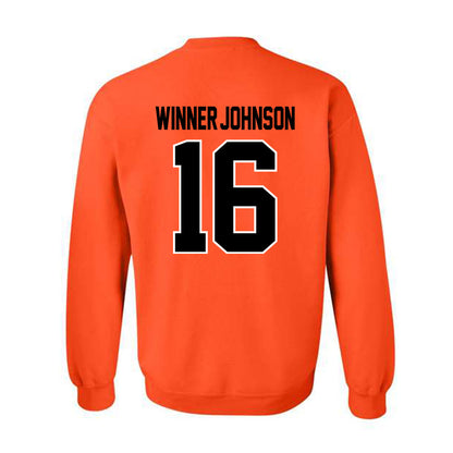 Oklahoma State - NCAA Football : Dallas Winner-Johnson - Classic Shersey Crewneck Sweatshirt-1