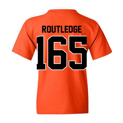 Oklahoma State - NCAA Wrestling : Kody Routledge - Classic Shersey Youth T-Shirt-1
