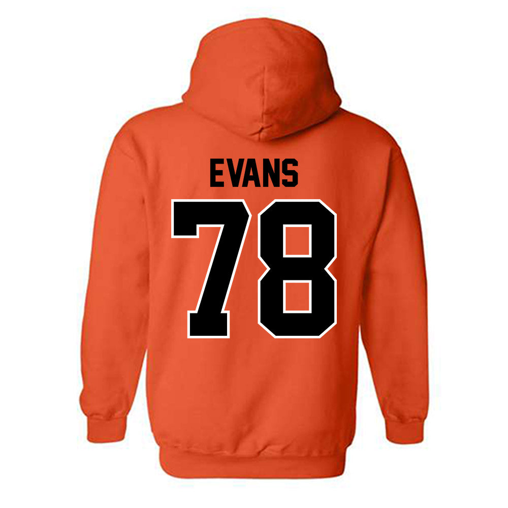Oklahoma State - NCAA Football : Ja'Qwon Evans - Classic Shersey Hooded Sweatshirt-1