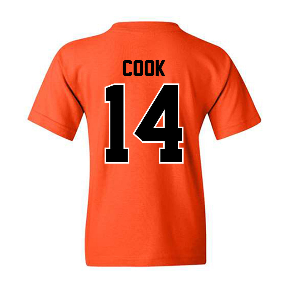 Oklahoma State - NCAA Football : Jeremy Cook - Classic Shersey Youth T-Shirt-1