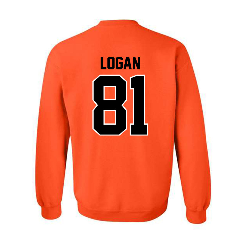 Oklahoma State - NCAA Football : Luke Logan - Classic Shersey Crewneck Sweatshirt-1