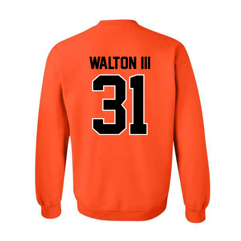 Oklahoma State - NCAA Football : Billy Walton iii - Classic Shersey Crewneck Sweatshirt-1