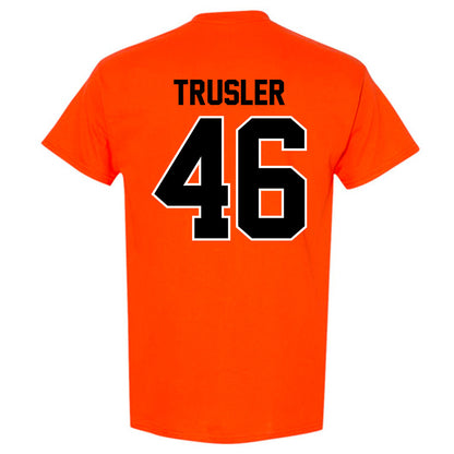 Oklahoma State - NCAA Football : Hunter Trusler - Classic Shersey T-Shirt-1