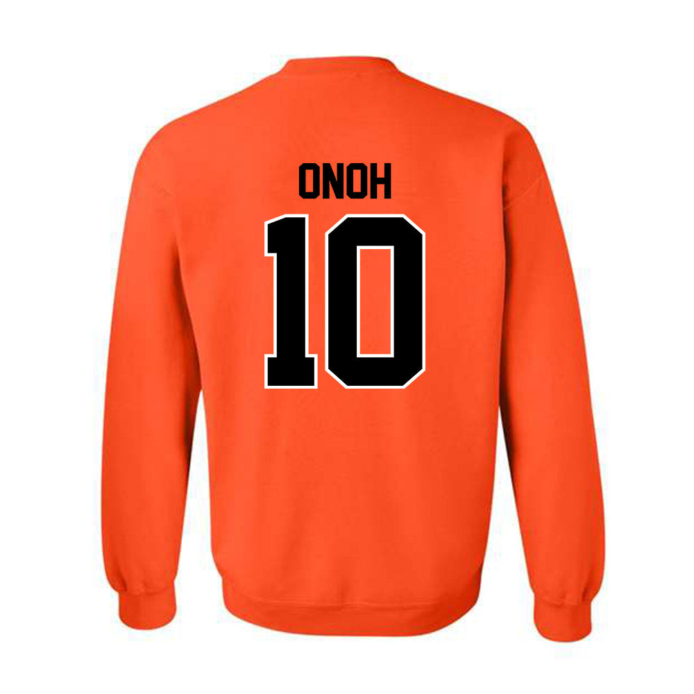 Oklahoma State - NCAA Women's Basketball : Favour Onoh - Classic Shersey Crewneck Sweatshirt-1