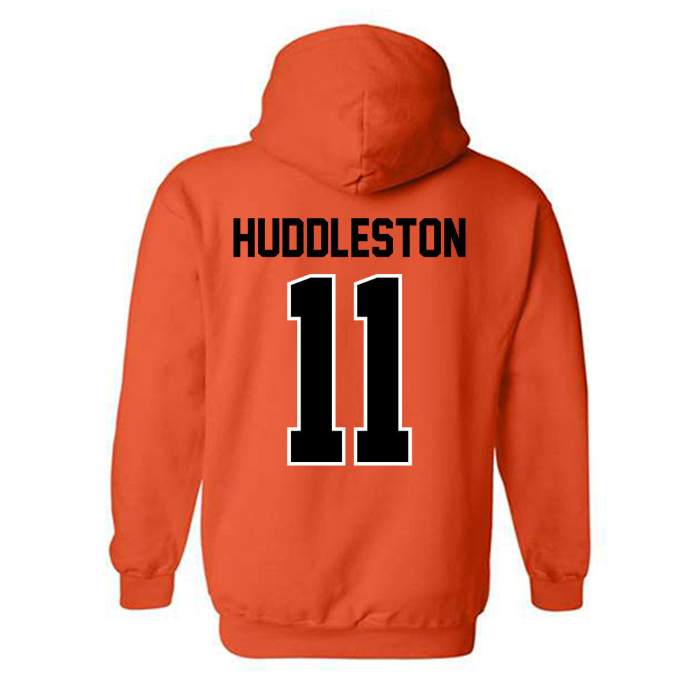 Oklahoma State - NCAA Football : Keviyan Huddleston - Classic Shersey Hooded Sweatshirt-1