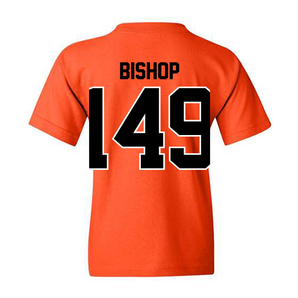 Oklahoma State - NCAA Wrestling : Max Bishop - Classic Shersey Youth T-Shirt-1