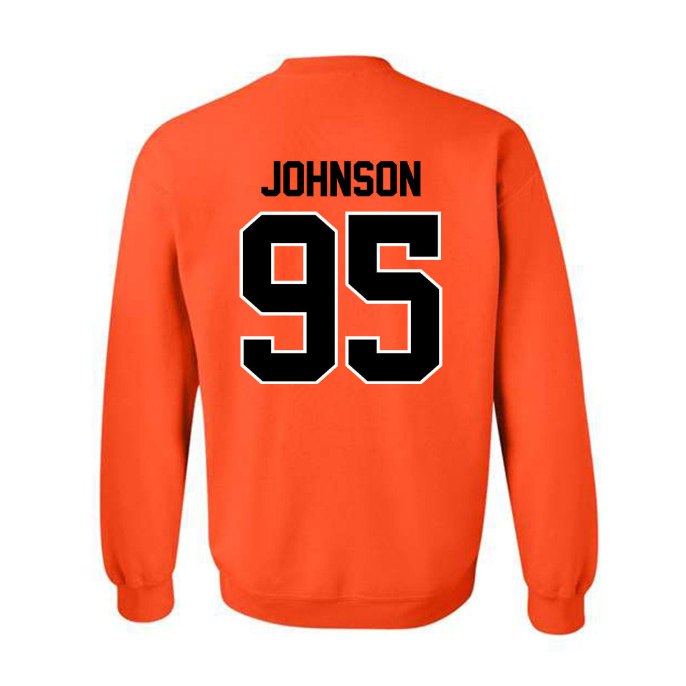 Oklahoma State - NCAA Football : Jaleel Johnson - Crewneck Sweatshirt Classic Shersey