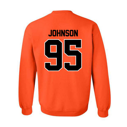 Oklahoma State - NCAA Football : Jaleel Johnson - Crewneck Sweatshirt Classic Shersey