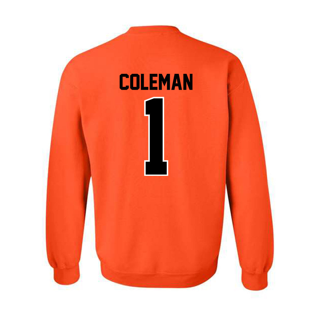 Oklahoma State - NCAA Football : Miles Coleman - Classic Shersey Crewneck Sweatshirt-1