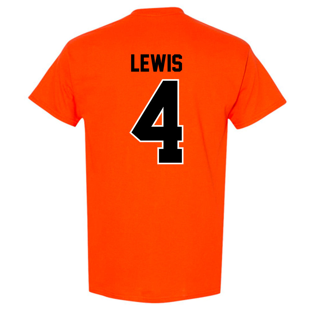 Oklahoma State - NCAA Football : Terrence Lewis - Classic Shersey T-Shirt-1