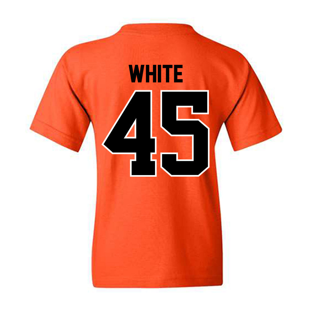 Oklahoma State - NCAA Football : Enai White - Classic Shersey Youth T-Shirt-1