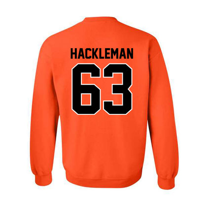Oklahoma State - NCAA Football : Caleb Hackleman - Crewneck Sweatshirt