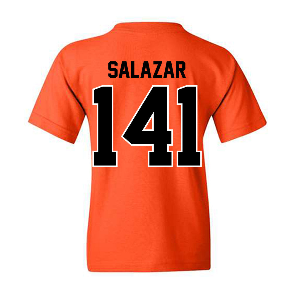 Oklahoma State - NCAA Wrestling : Ramon Salazar - Classic Shersey Youth T-Shirt-1