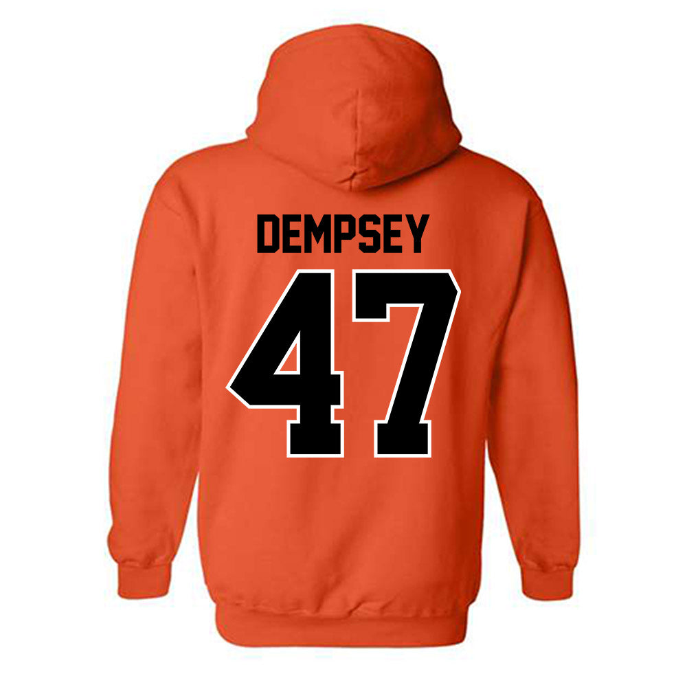 Oklahoma State - NCAA Football : Harrison Dempsey - Classic Shersey Hooded Sweatshirt-1