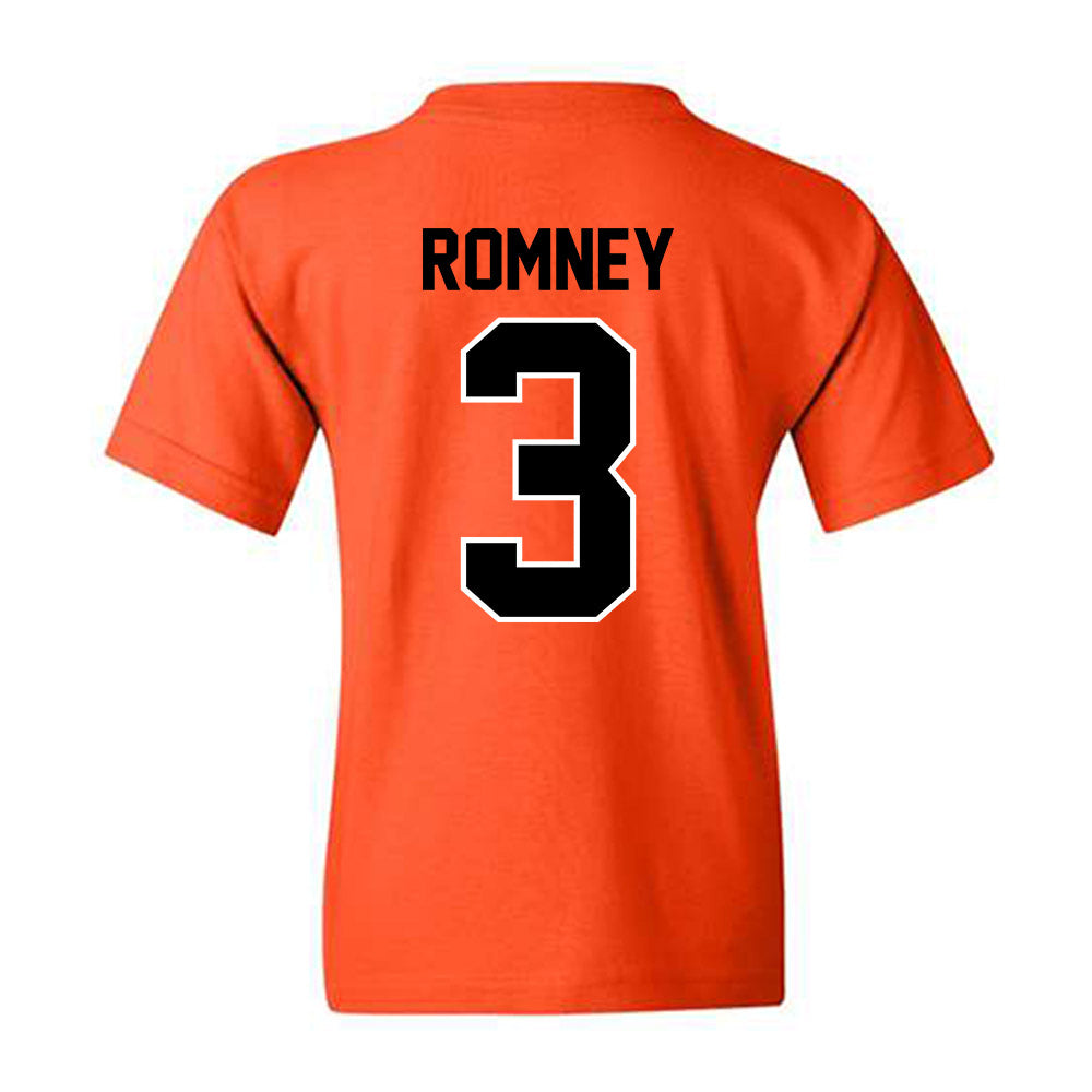 Oklahoma State - NCAA Football : Tate Romney - Classic Shersey Youth T-Shirt-1