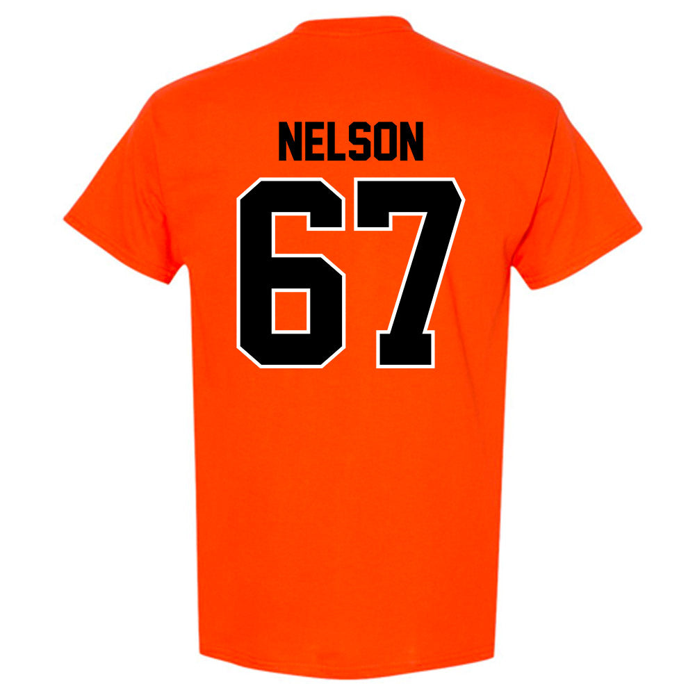Oklahoma State - NCAA Football : Braydon Nelson - Classic Shersey T-Shirt-1
